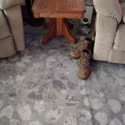 Two End Tables Solid Wood