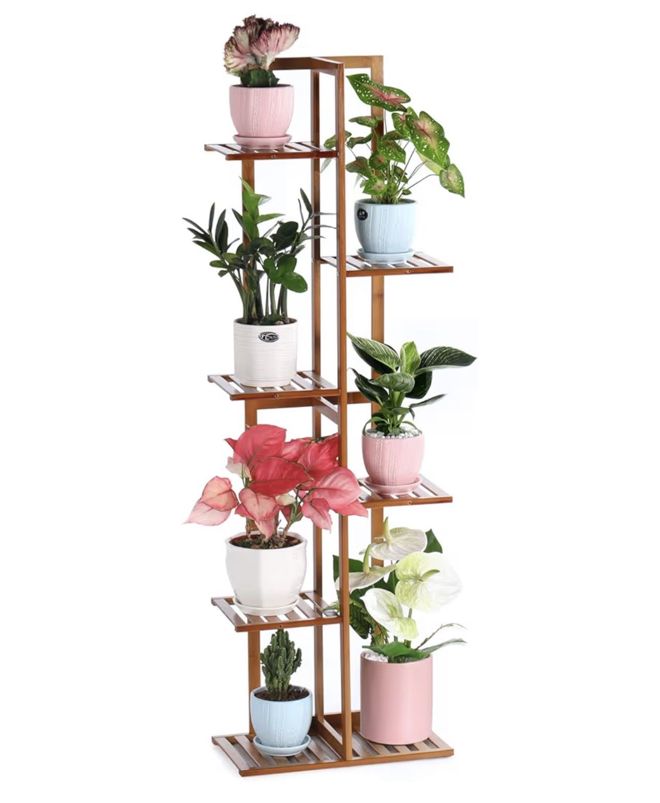 Tiered Bamboo Indoor/outdoor Plant Stand