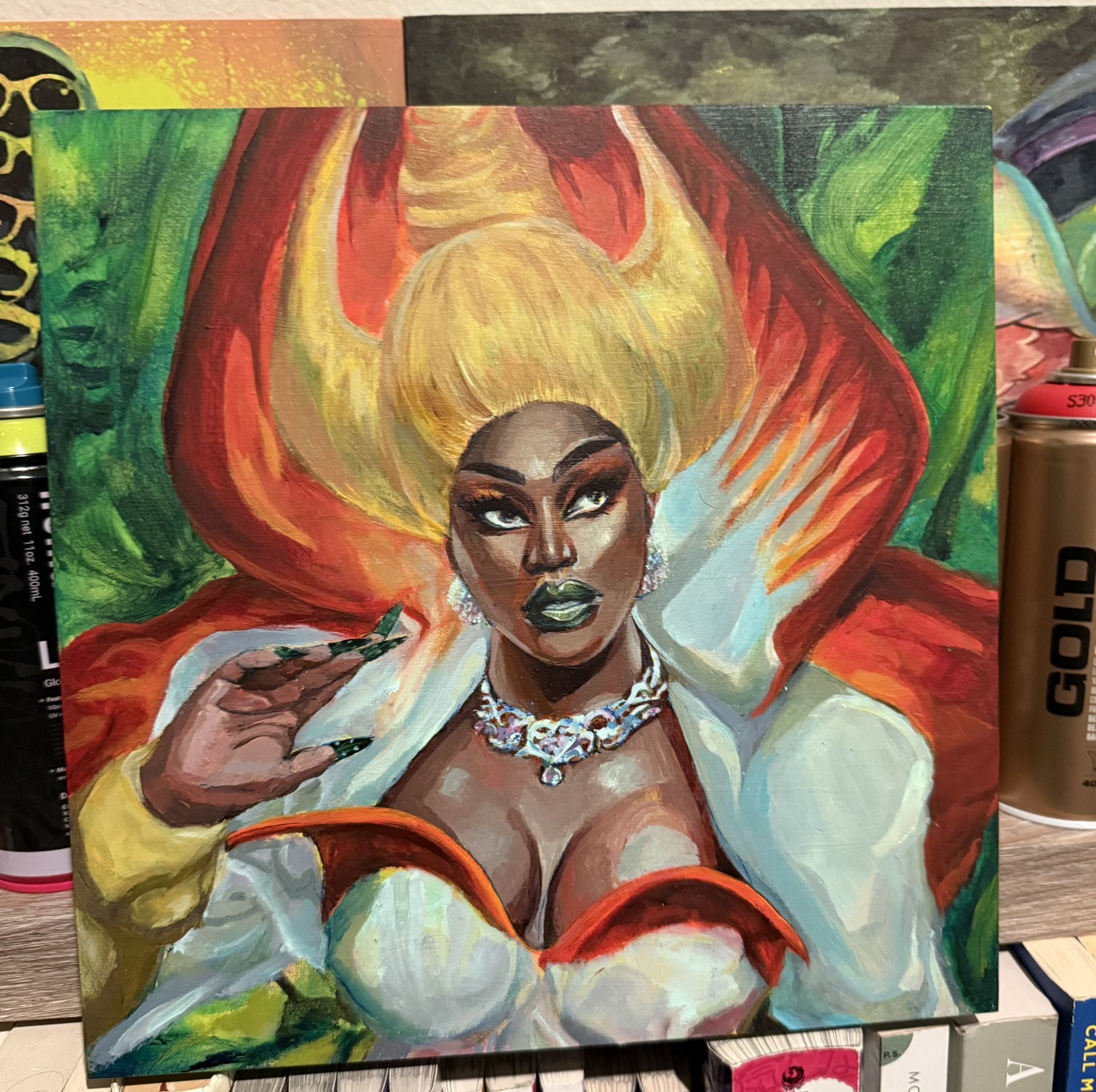 Melanin Goddess Original Painting