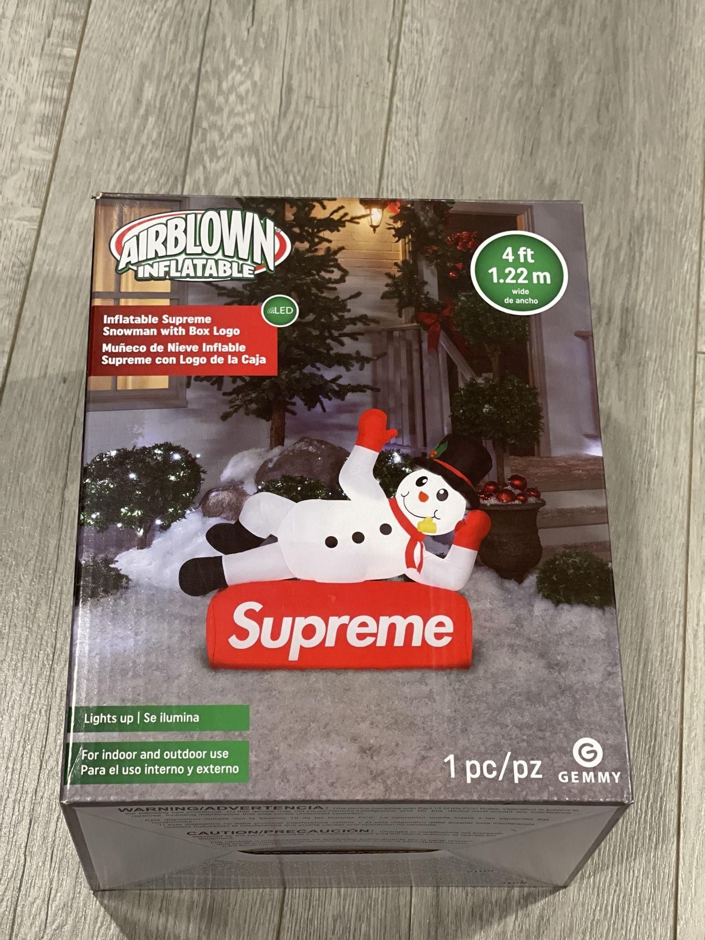 Supreme Inflatable Snowman Brand New