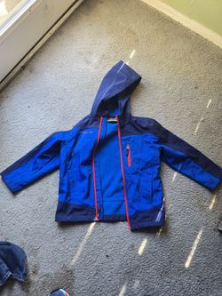 Boys Rain Jacket, Size 5-6 Boys