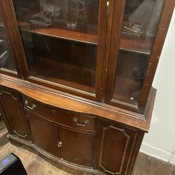 China Cabinet 40x14 72 Inches Tall