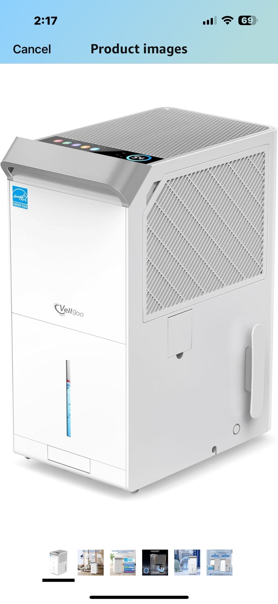 4,000 Sq.Ft Most Efficient Energy Star 2024 dehumidifier for Basement, 50 Pint 2024 DOE Dehumidifiers for Home Large Room, Intelligent Humidity Contro