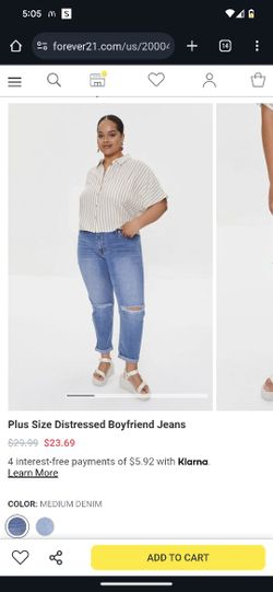 New Forever 21 Jeans Size 18
