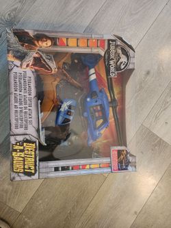 Rare oop jurassic world destruct a saurs pteranodon box set brand new still sealed