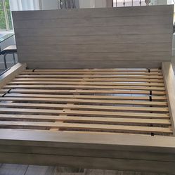 King Bed Frame-wood, Very Good Quality