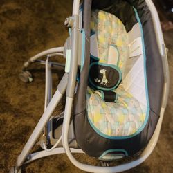 Baby Seat With Roll Around Frame 