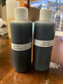 Black coconut body oil fragrance (2) 4 oz