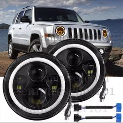 7” Inch Round Led Headlights 