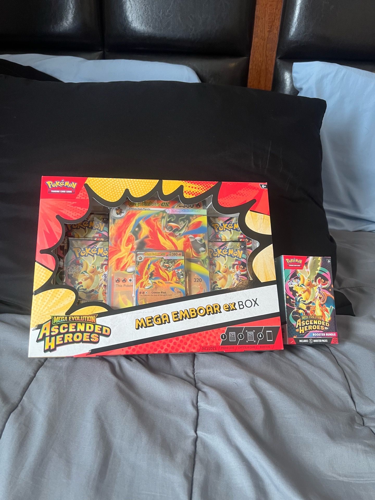 Ascended heroes ex box and booster bundle
