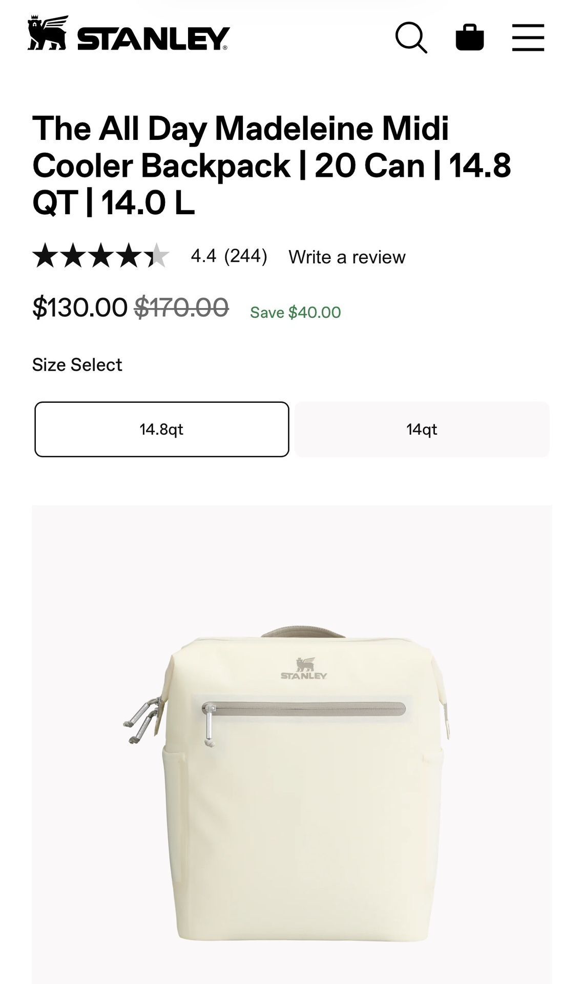 Stanley Cooler Backpack