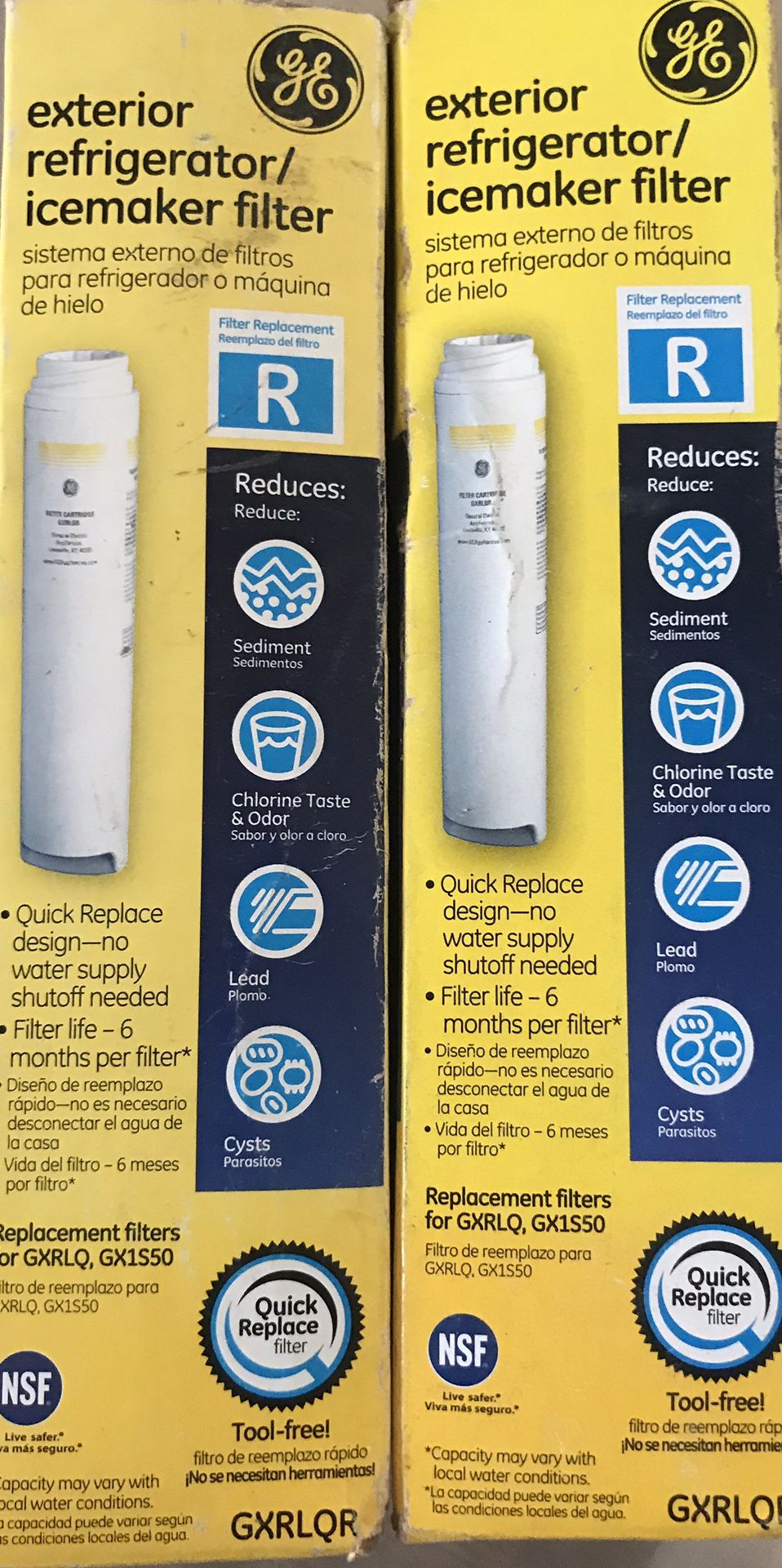 2- Pack Water Filters Brand Compatible to GE(R)
