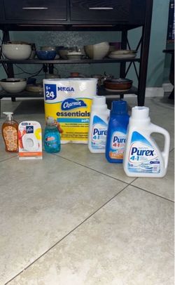 Purex Detergent, Charmin, Glade, Softsoap, Gain