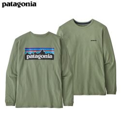 Patagonia 37445 Women’s Long-sleeved P-6 Logo Responsibli-tee M
