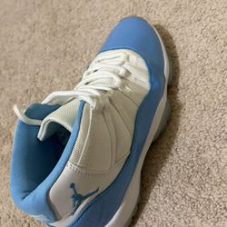 Blue white Jordans