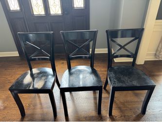Crate & Barrel dining chairs (3)