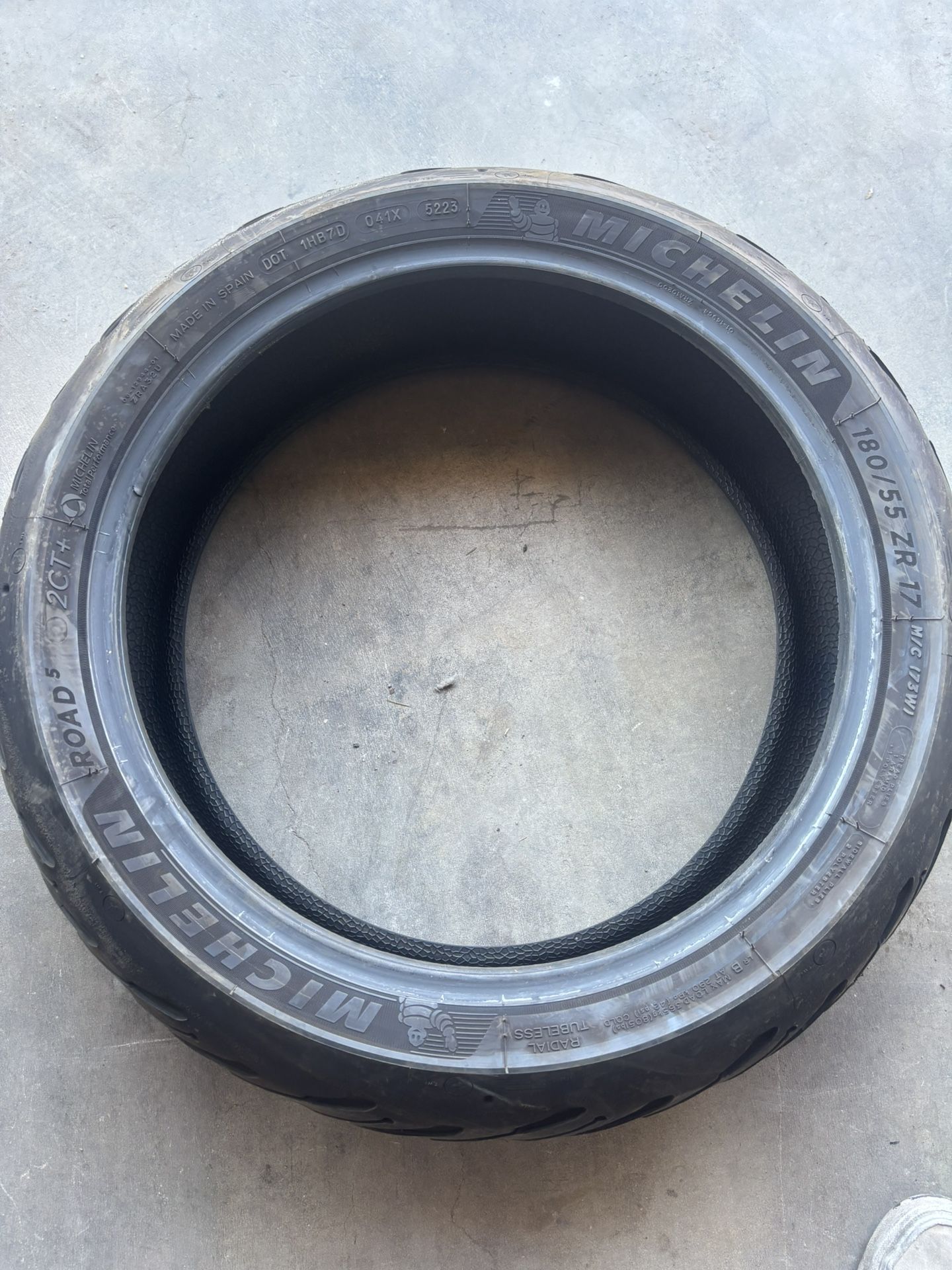 Used Michelin Road 5 180/55/17