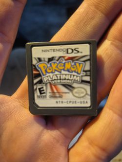Nintendo  ds Pokémon platinum  game