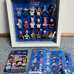 Lego Disney Series 1 Minifigure Set in Frame