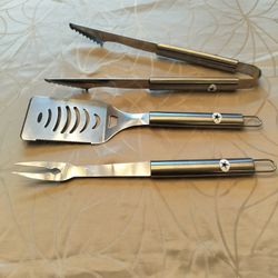Dallas Cowboys 3-piece BBQ  stainless steel set