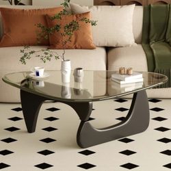 Glass Coffee Table - Triangle Shape