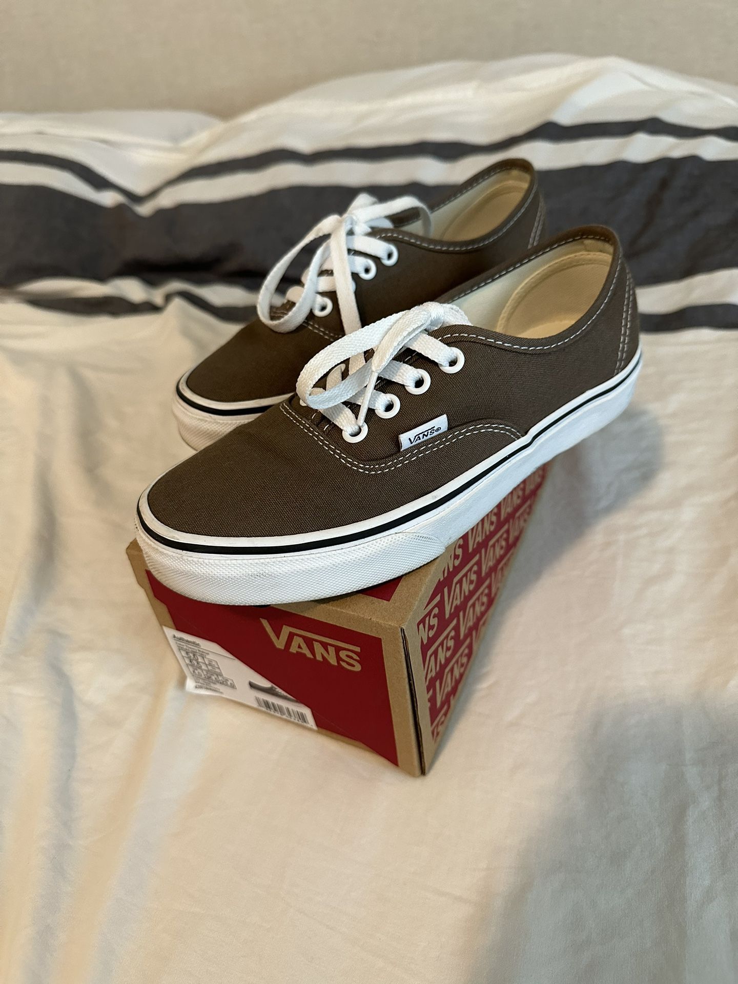 womens vans size 6.5. WORN ONCE.