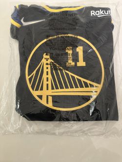 Nike Klay Thompson Black Golden State Warriors 2021/22 Swingman Badge Jersey - City Edition