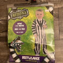 BEETLEJUICE COSTUME- NEW
