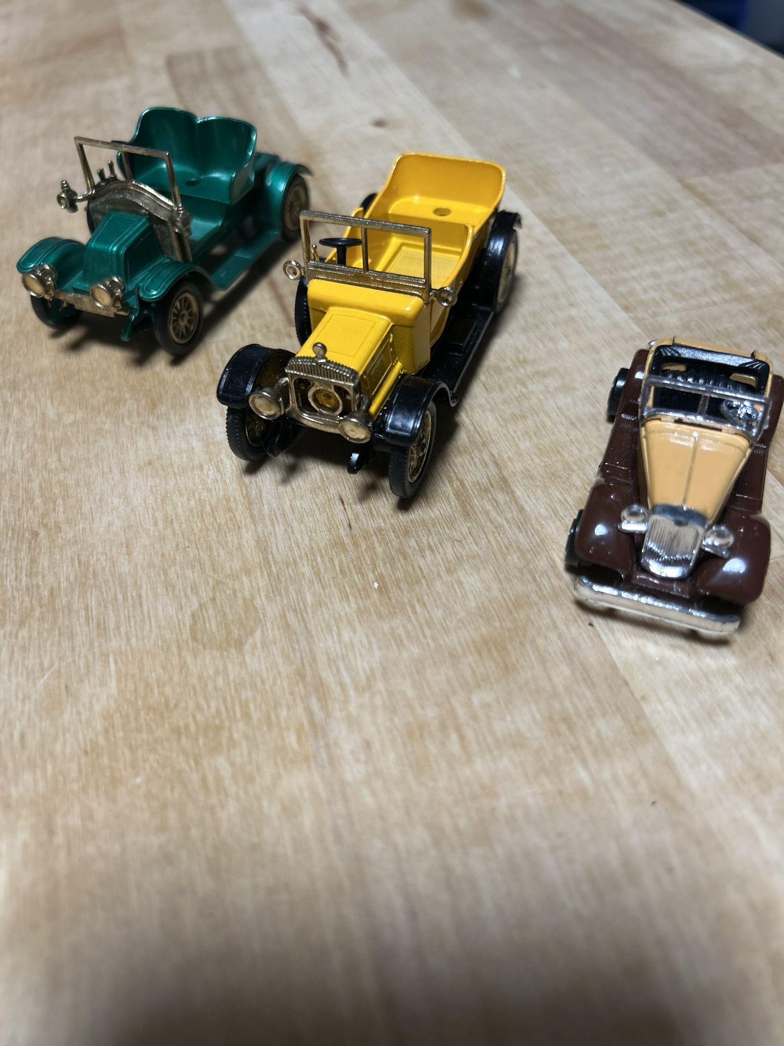 Vintage Metal Toy Cars