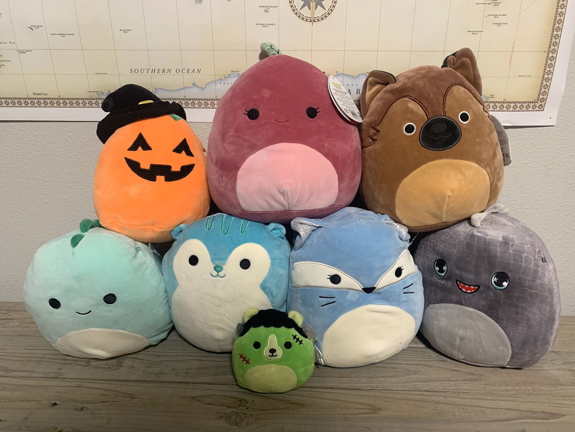 Squishmallow Lot Of 8