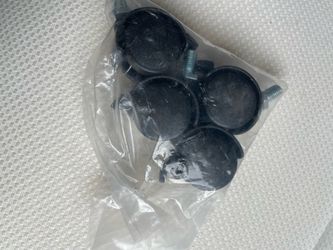 Set of 4 Universal Threaded Stem Caster Wheels (Brand New in Bag) Condition: Brand new, unused in original plastic packaging. Includes: Set of