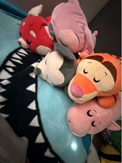 Disney sleeping plushies