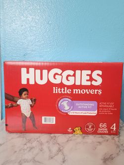 Huggies diapers size #4