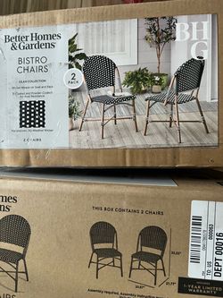 New chairs