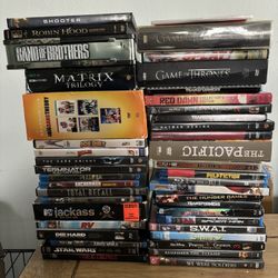 Assorted DVDs 