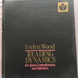 Speed reading course Evelyn Wood audio cassette program new condition 
