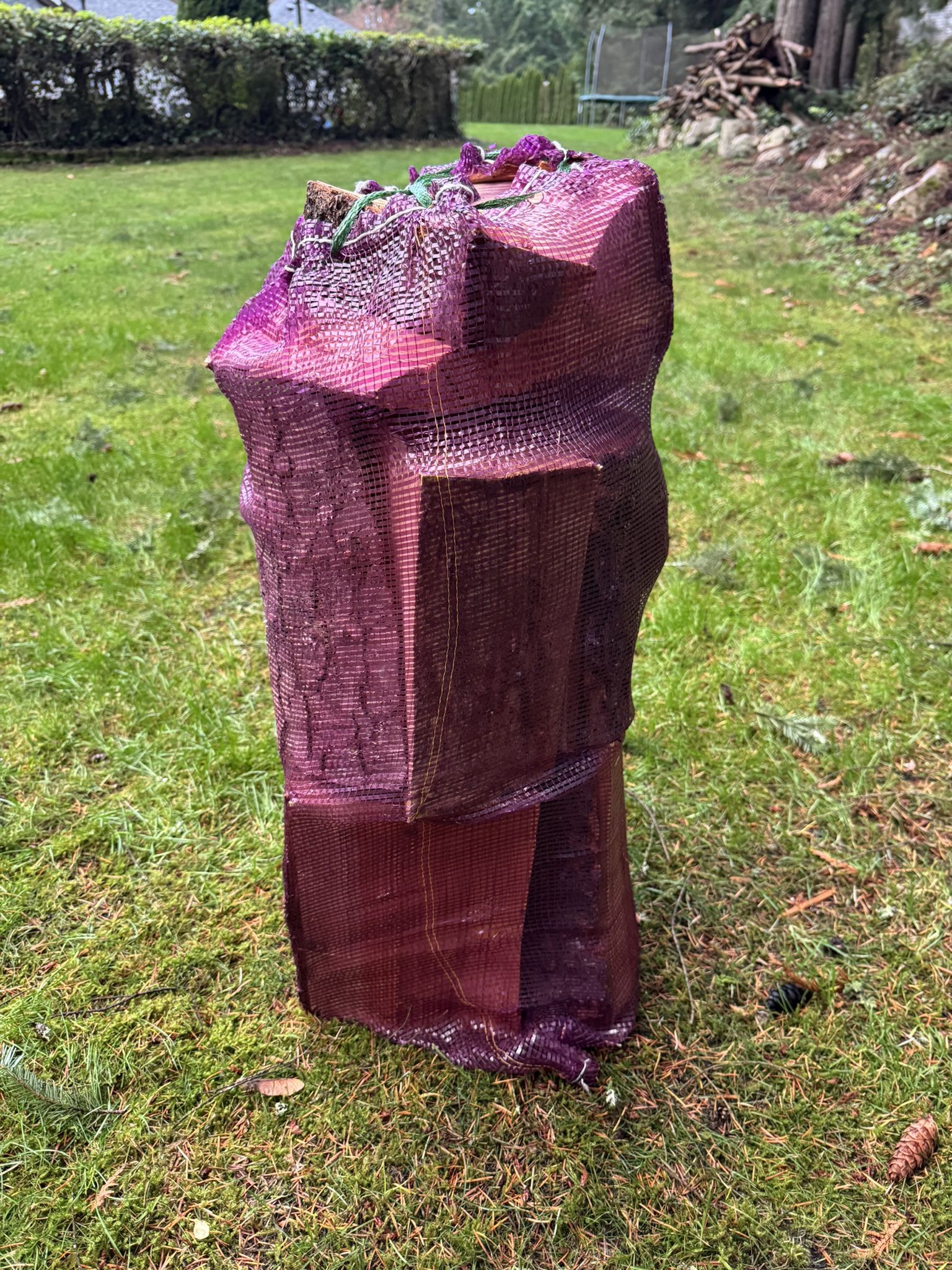 Redmond Dry Seasoned Firewood For Sale - $10 Per Bag
