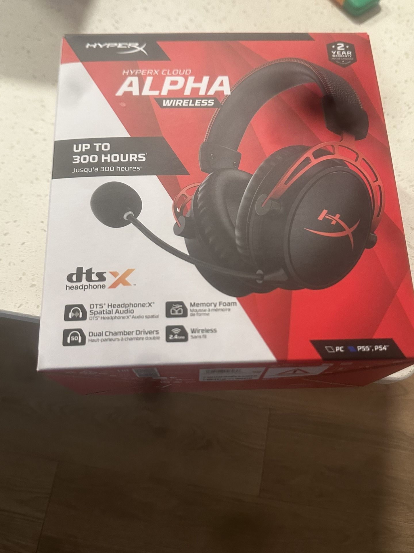 Hyperx cloud wireless headset 