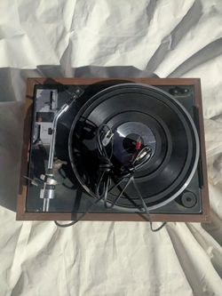 Vintage Turntable Record Player with Tonearm