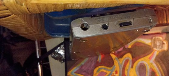 Portable Cassette or MD Player with Line In