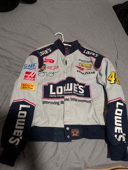 Jimmie Johnson #48 Lowe's Racing twill jacket
