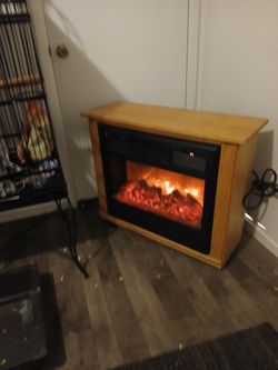 Portable Heater/fake Fire Place