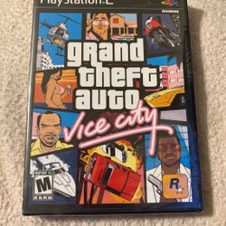 Brand New Sealed Grand Theft Auto: Vice City (PS2) – Collector’s Edition