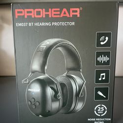Hearing Protection Headphones with Rechargeable