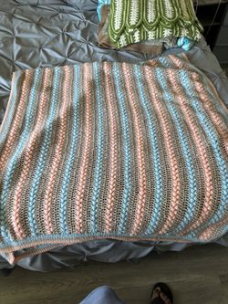 Homemade crocheted Afghan