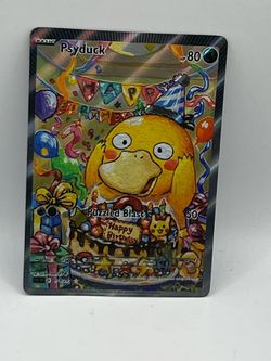 Non TCG Pokemon Psyduck Fan Art Card