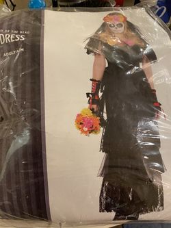 Day Of Dead Woman Costume