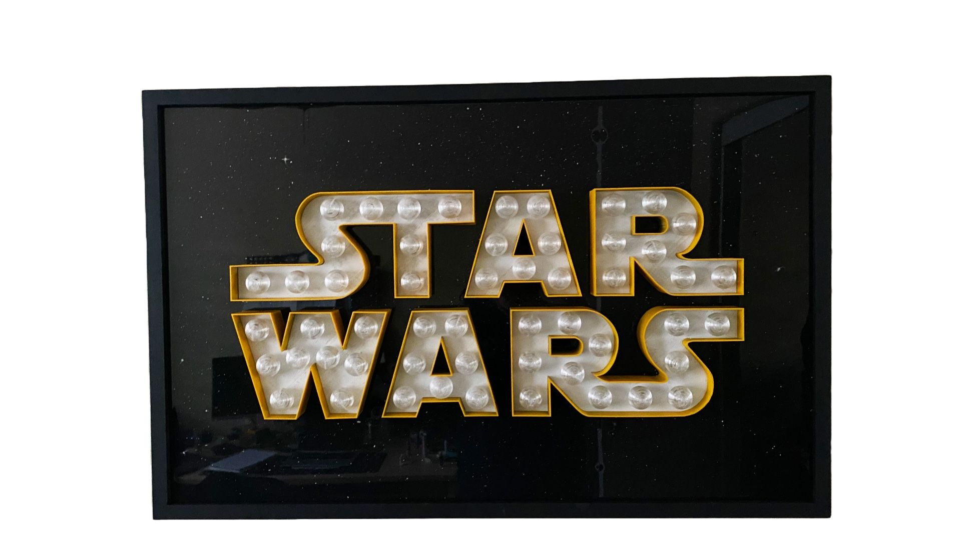 Star Wars Light Art Sign (Brand new)