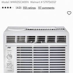 Aire Acondicionado 5000btu