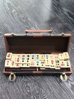 Rummikub Tile Game Set with Carrying Case